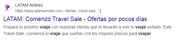 SEO metadescripcion