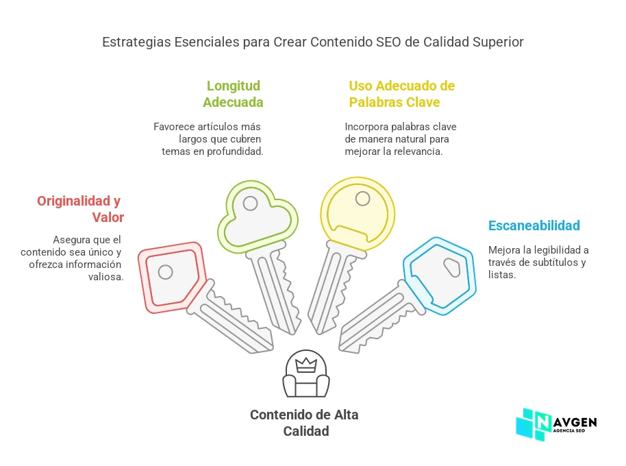 Ranking SEO Contenido