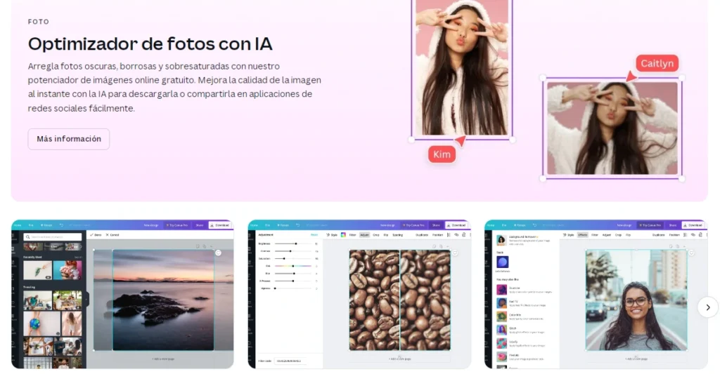 funciones de canva IA