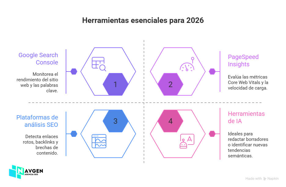 Tendencias SEO 2026 Herramientas